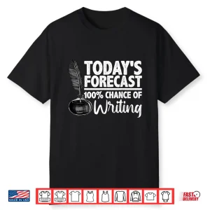 Cool Writing Art For Men Women Writer Author Writing Lover Shirt