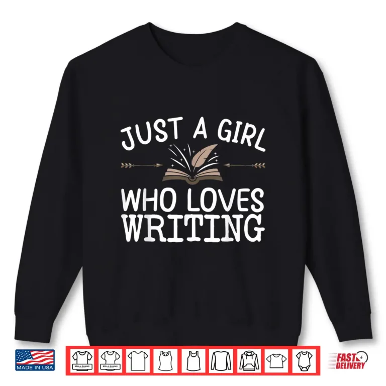 Sweatshirt Cool Writing For Women Girls Book Writer Author Poetry Shirt