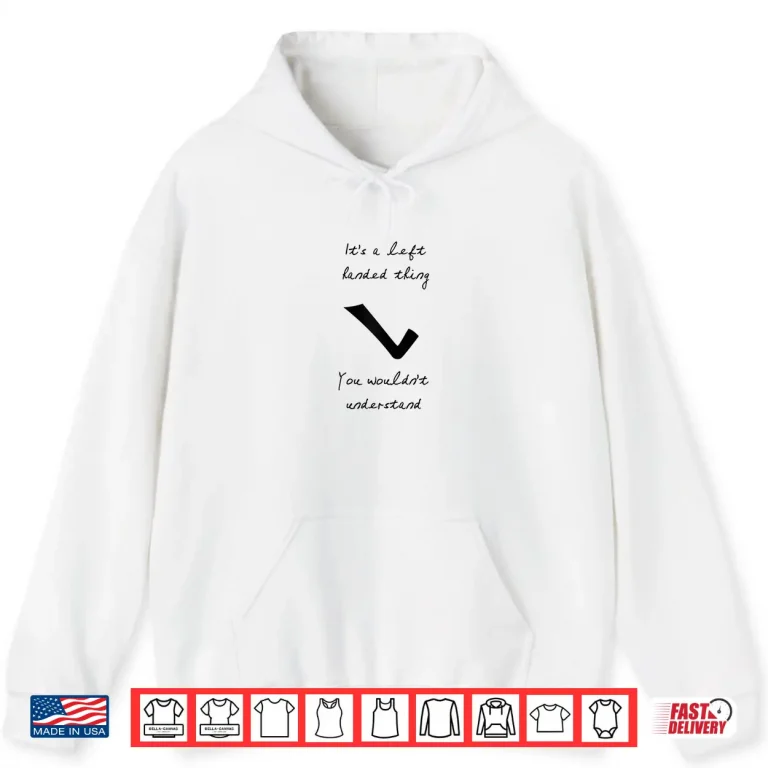 Hoodie Cute Lefty Check mark Shirt