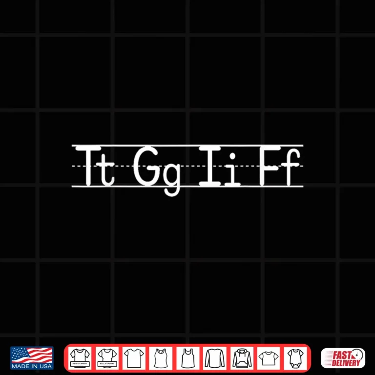 Design Teacher TGIF Alphabet Writing English Funny Quote Shirt