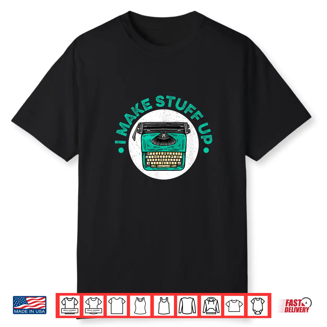 Typewriter Writer Author Journalist Writing Shirt
