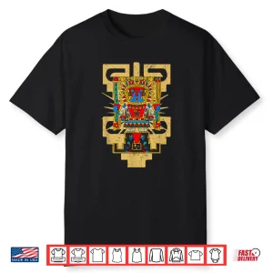 Viracocha Writing Ancient Symbols Incan Peru Chicano Andean Shirt