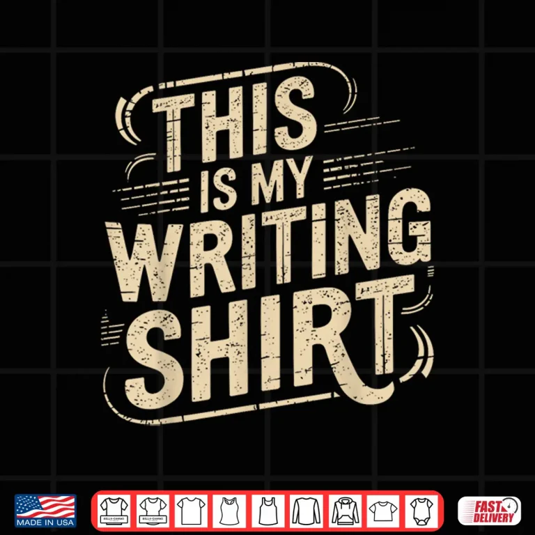 Design This is My Writing Tee for Authors Poets Literature Writer Shirt