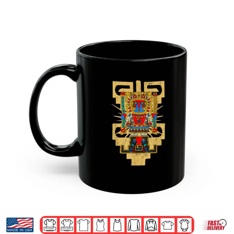 Mug Viracocha writing ancient symbols incan peru chicano Andean Shirt