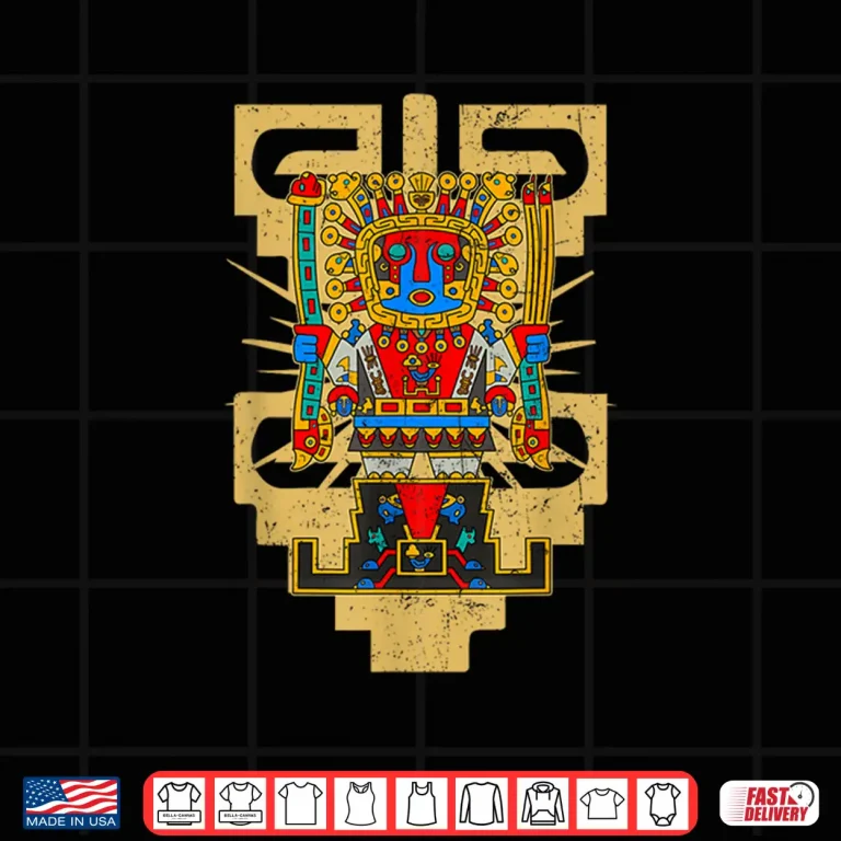 Design Viracocha writing ancient symbols incan peru chicano Andean Shirt