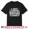 Computer Science I Got These Muscles Writing Code Professional Shirt