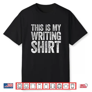 Professional Identity Author Poet Writer Modern Graphic Shirt