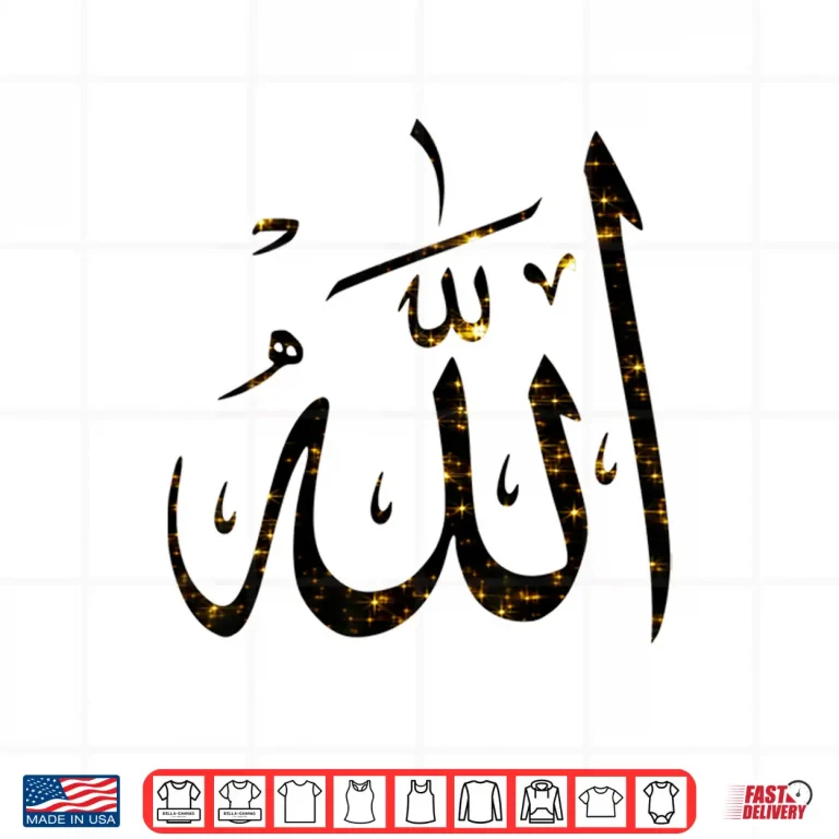 Design Moslem Arabic Writing Allah Art Islam Muslim Professional Shirt