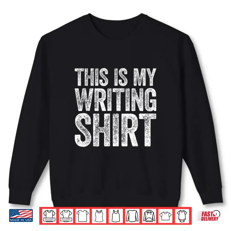 Sweatshirt Professional Identity Author Poet Writer Modern Graphic Shirt