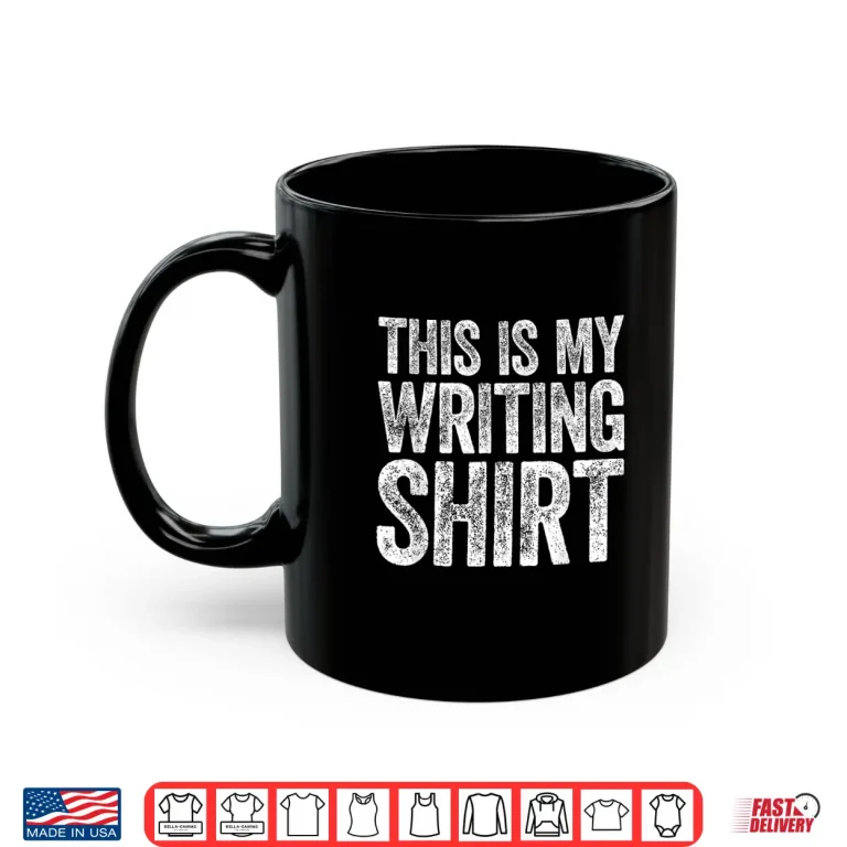 Mug Professional Identity Author Poet Writer Modern Graphic Shirt