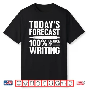 Professional Pen Author Writer Poet Literature Modern Graphic Shirt