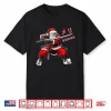 Santa Warrior Merry Christmas Anime Manga Japan Writing Shirt