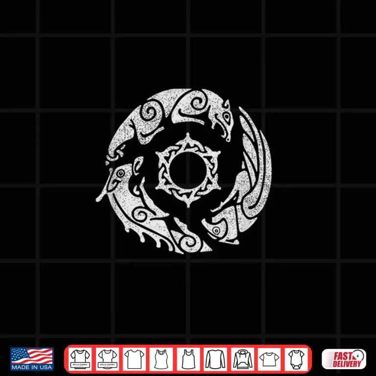 Design Distressed Crimson Desert Symbol of Pywel Design for Gamers Shirt