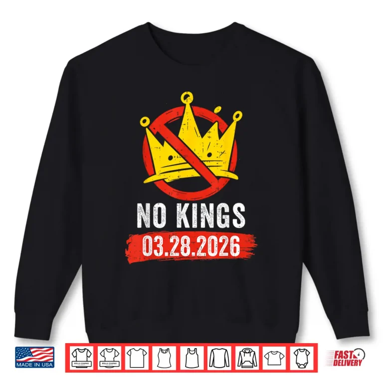 Sweatshirt Retro Vintage No King Shirt