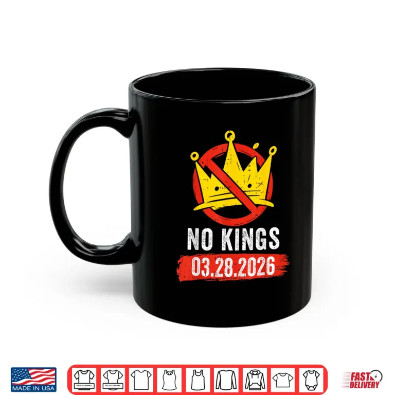 Mug Retro Vintage No King Shirt