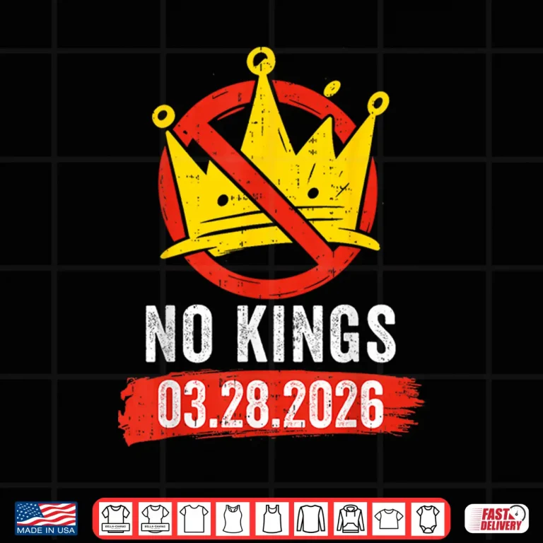 Design Retro Vintage No King Shirt