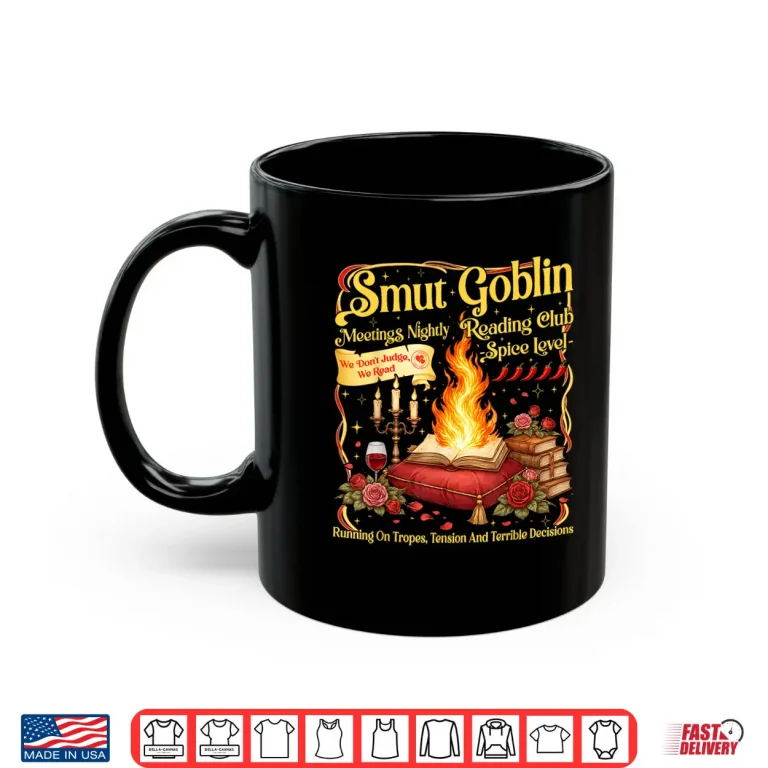 Mug Vintage Smut Goblin Dark Romance Bookish Book Lover Shirt