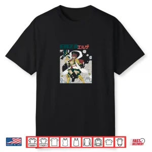 Fairy Tail Ezra Fight Scene Illustration Fantasy Anime Shirt