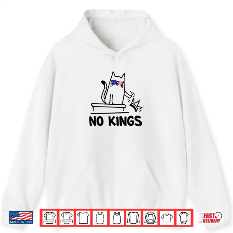 Hoodie Cat No King Shirt