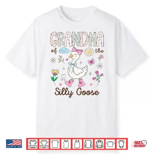 Grandma Of The Silly Goose 1St Birthday Girl Matching Shirt