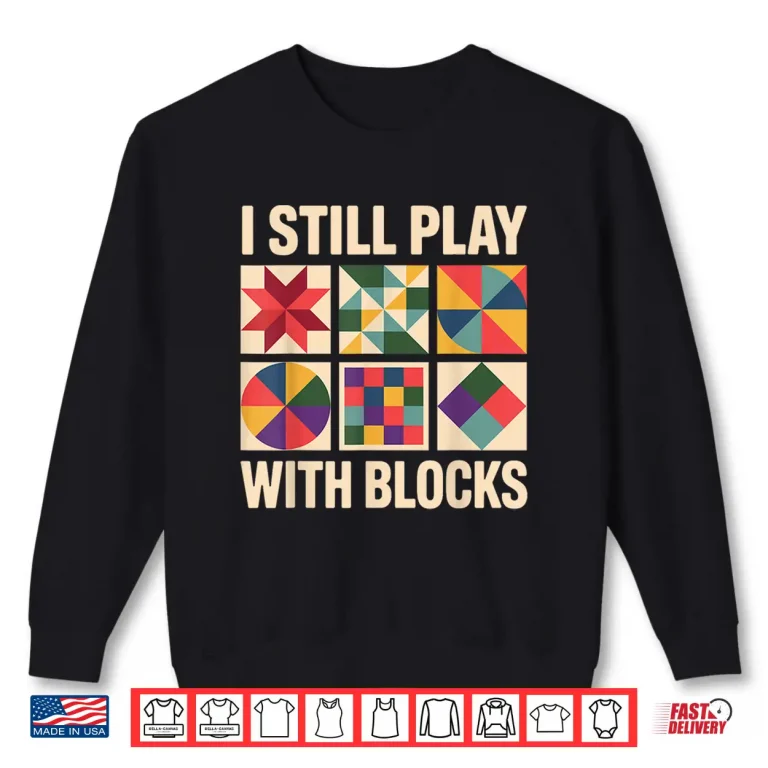 Sweatshirt Funny Quilting Design for Men Women Quilting Lover Quilter Shirt