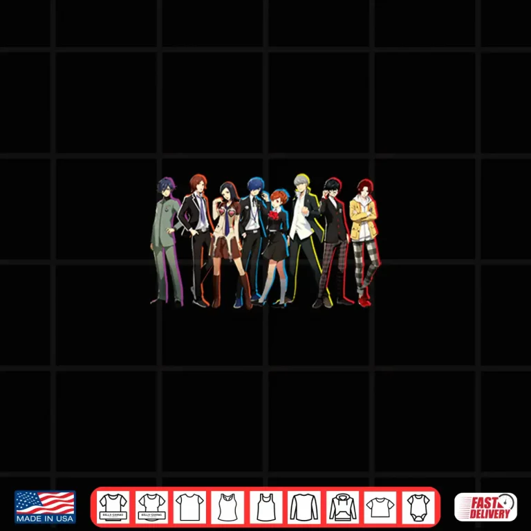 Design Persona 30th Protagonist Series Standing Pose Shirt
