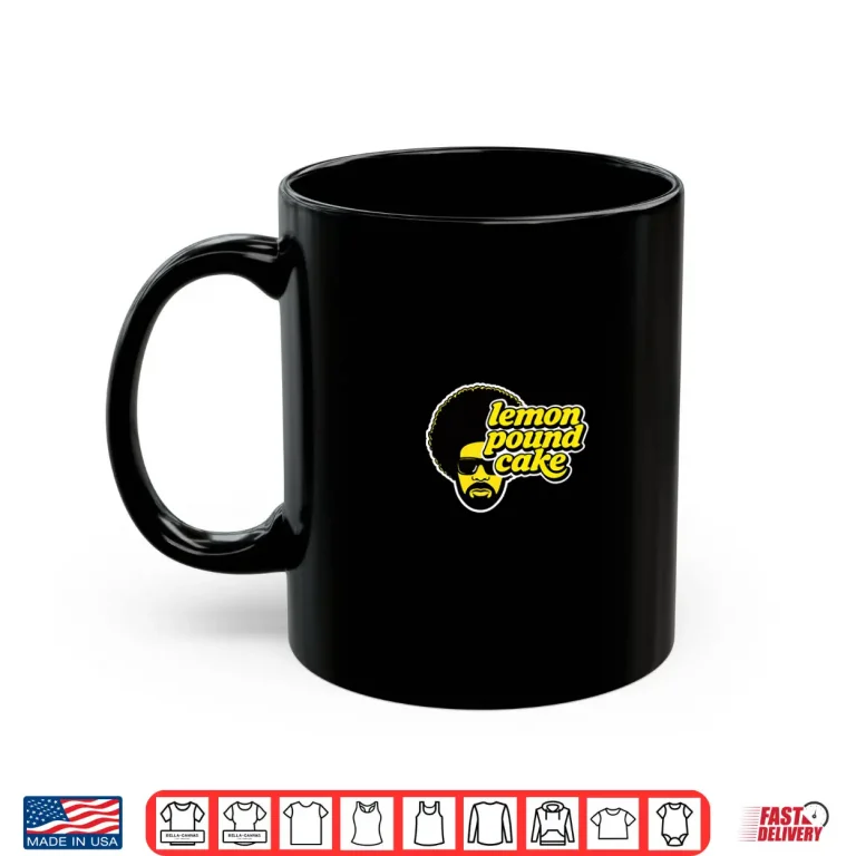 Mug Lemon Pound Cake and Free Speech Shirt