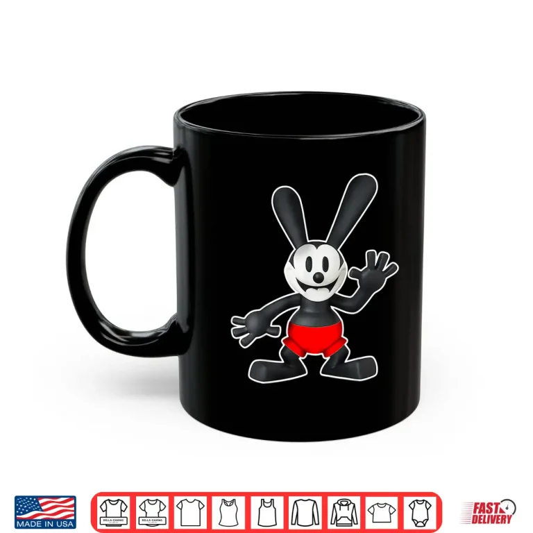 Mug Oswald Rabbit Vintage Cartoon 1927 Hello Shirt