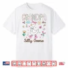Grandpa Of The Silly Goose 1St Birthday Girl Matching Shirt