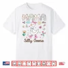 Mama Of The Silly Goose 1St Birthday Girl Matching Shirt