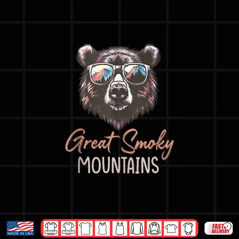 Design Smoky Mountains National Park Bear Great Smoky Mountains Shirt