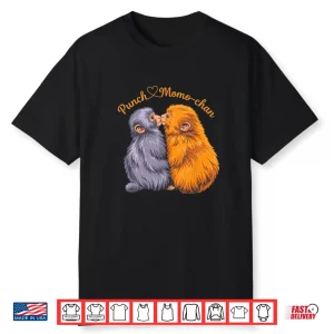 Funny Punch The Monkey Girlfriend Momo Chan Meme Shirt