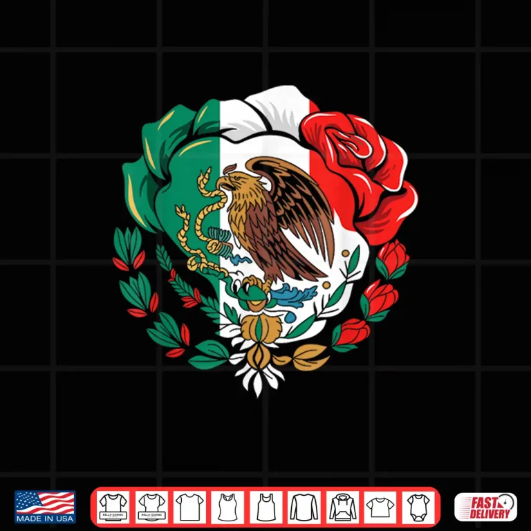 Design Mexico Boxing Gloves Eagle Flag Patriotic Mexican Pride Shirt