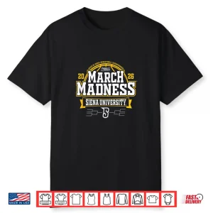 Siena Saints March Madness 2026 Men’S Basketball Green Shirt
