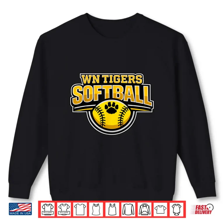 Sweatshirt Softball Tigers Shirt