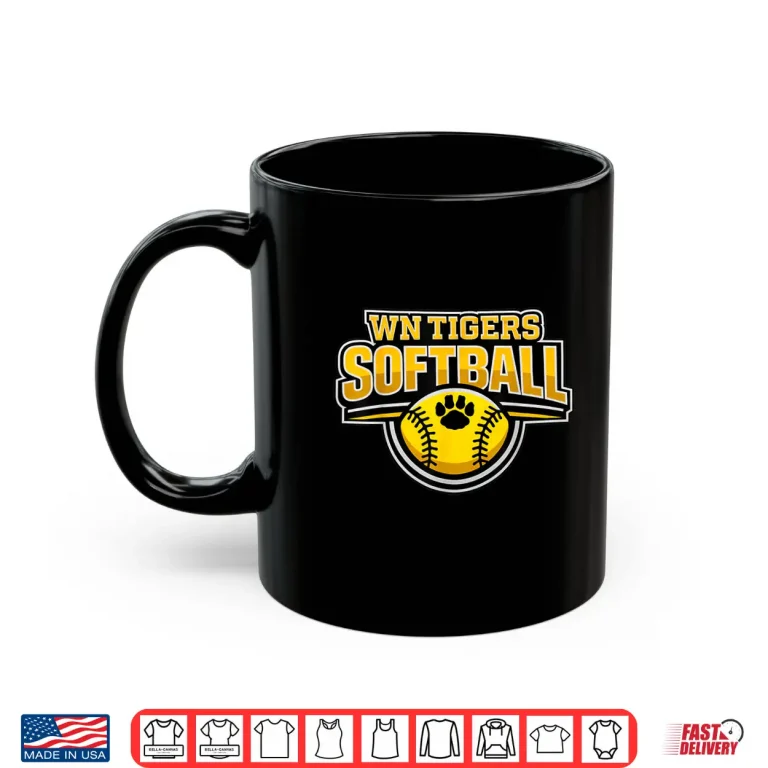 Mug Softball Tigers Shirt