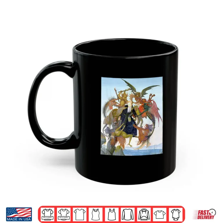 Mug Torment of Saint Anthony Painting by Michelangelo 1488 Shirt