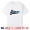 Baker Cute Vintage Graphic Baking Shirt