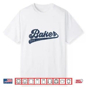 Baker Cute Vintage Graphic Baking Shirt