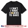 Cool Baking Art For Men Women Cupcake Baker Pastry Chef Cake Shirt