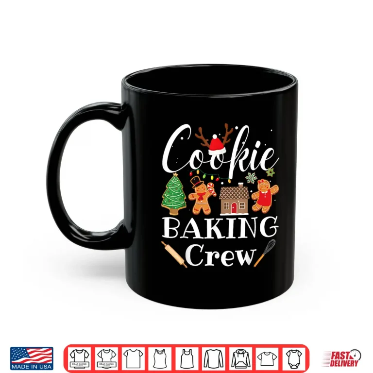Mug Christmas Cookie Baking Crew Family Baking Team Funny Cookie Shirt