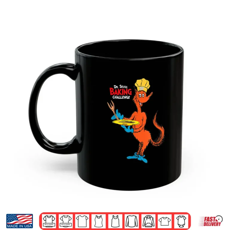 Mug Dr. Seuss Baking Challenge Fox In Socks Shirt