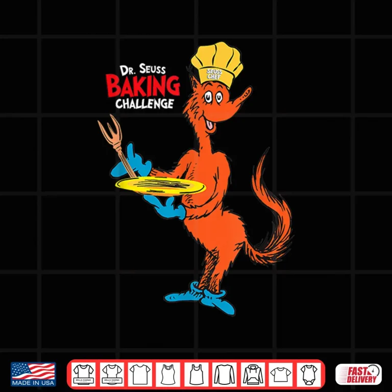 Design Dr. Seuss Baking Challenge Fox In Socks Shirt
