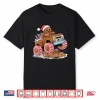 Monster Truck Gingerbread Man Funny Christmas Baking Shirt