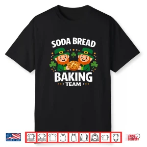 Soda Bread Baking Team Funny Irish St Patricks Day Shirt