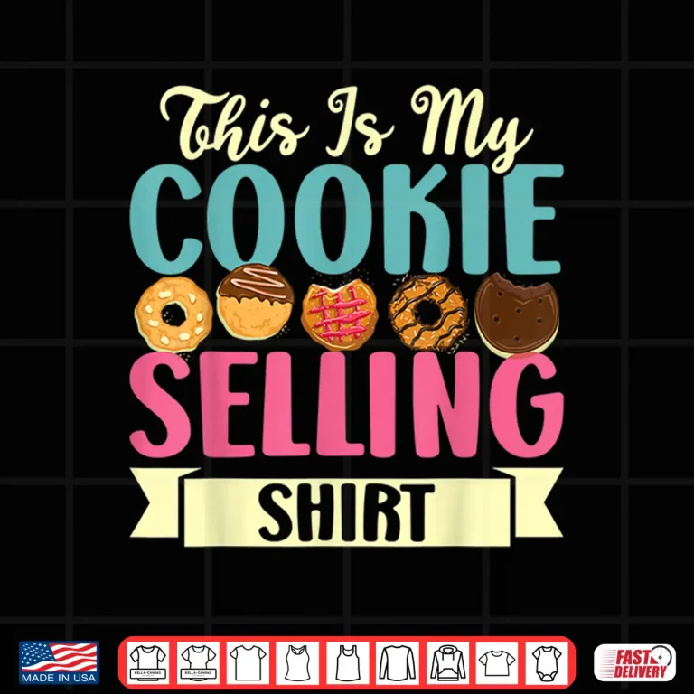 Design Scout And Cookie Seller Scouting Cookie Shirt