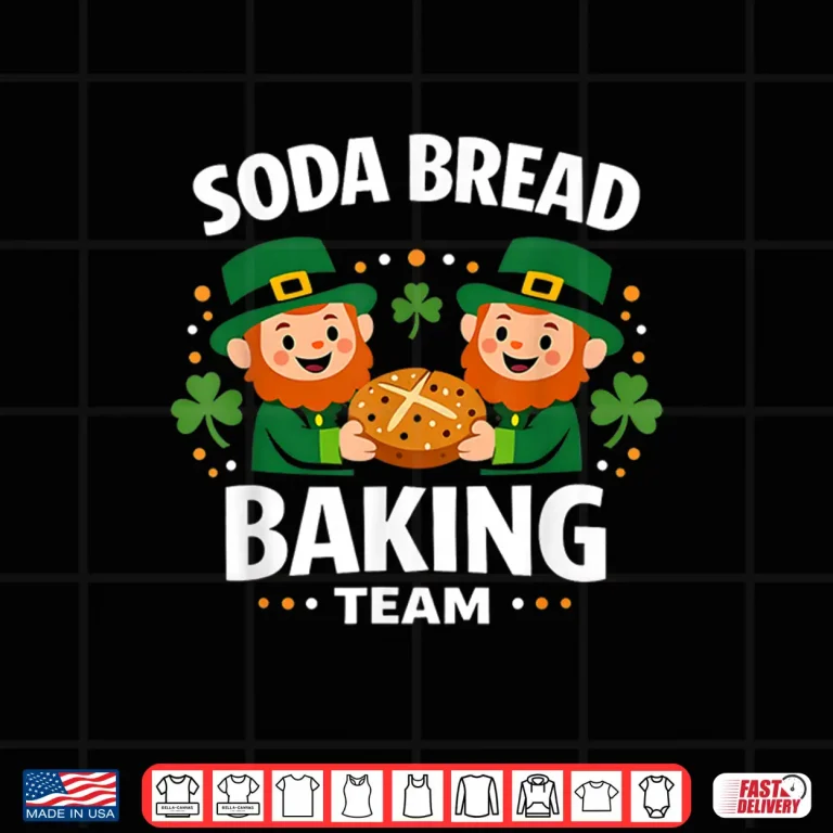 Design Soda Bread Baking Team Funny Irish St Patricks Day Shirt