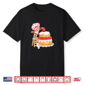 Strawberry Shortcake & Custard Baking Besties Vintage Shirt