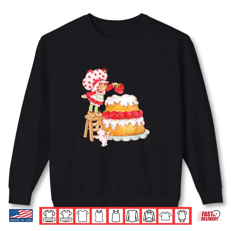 Sweatshirt Strawberry Shortcake Custard Baking Besties Vintage Shirt
