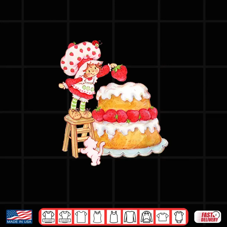 Design Strawberry Shortcake Custard Baking Besties Vintage Shirt